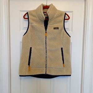 L.L. Bean Mountain Pile Fleece Vest (new, no tags)